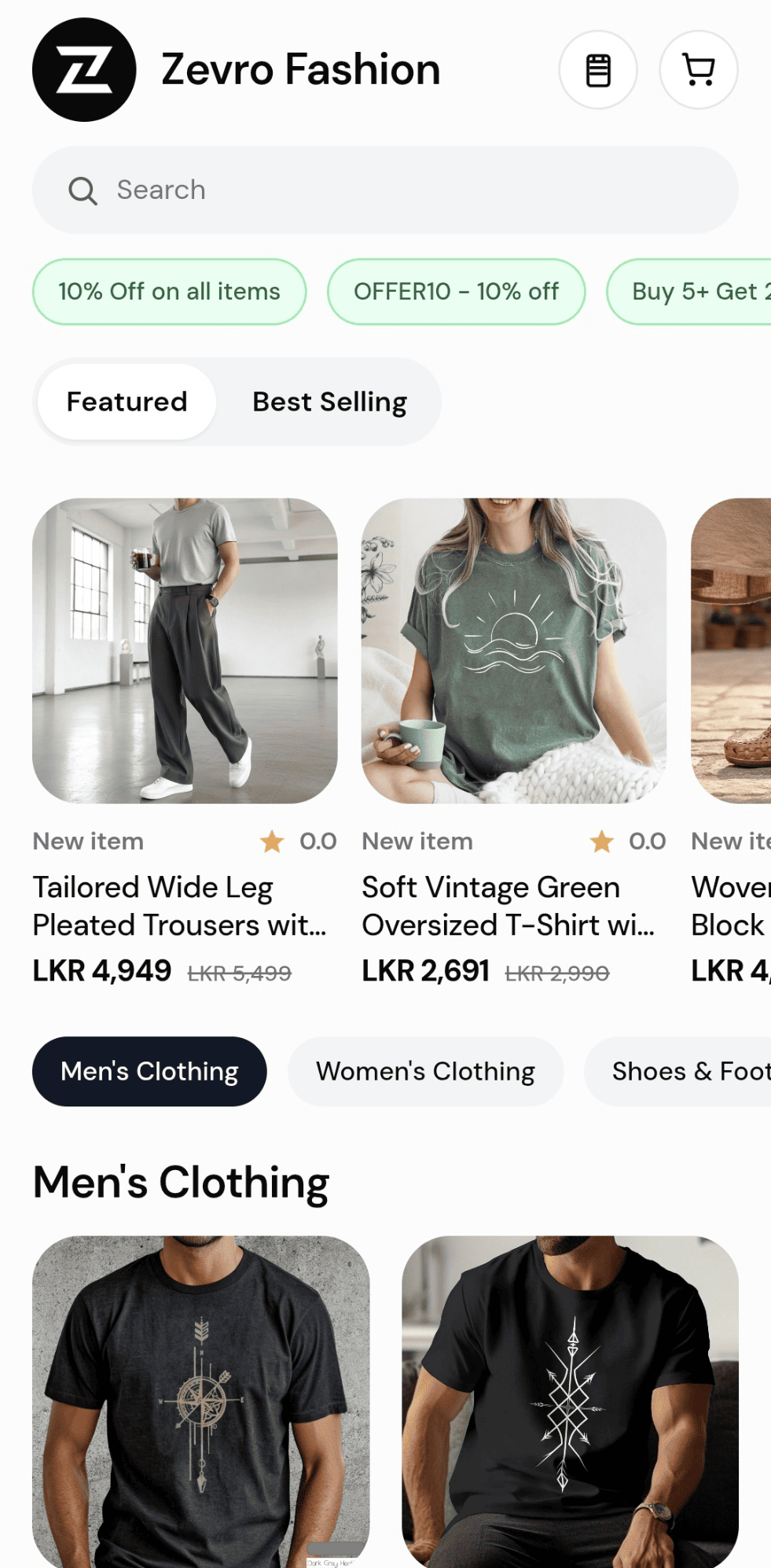 Shopix store preview